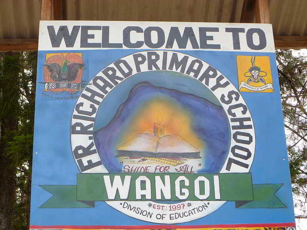 Szkoła w Wangoi